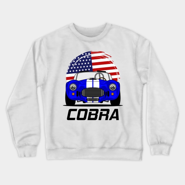 Shelby Cobra Crewneck Sweatshirt by RacingSize